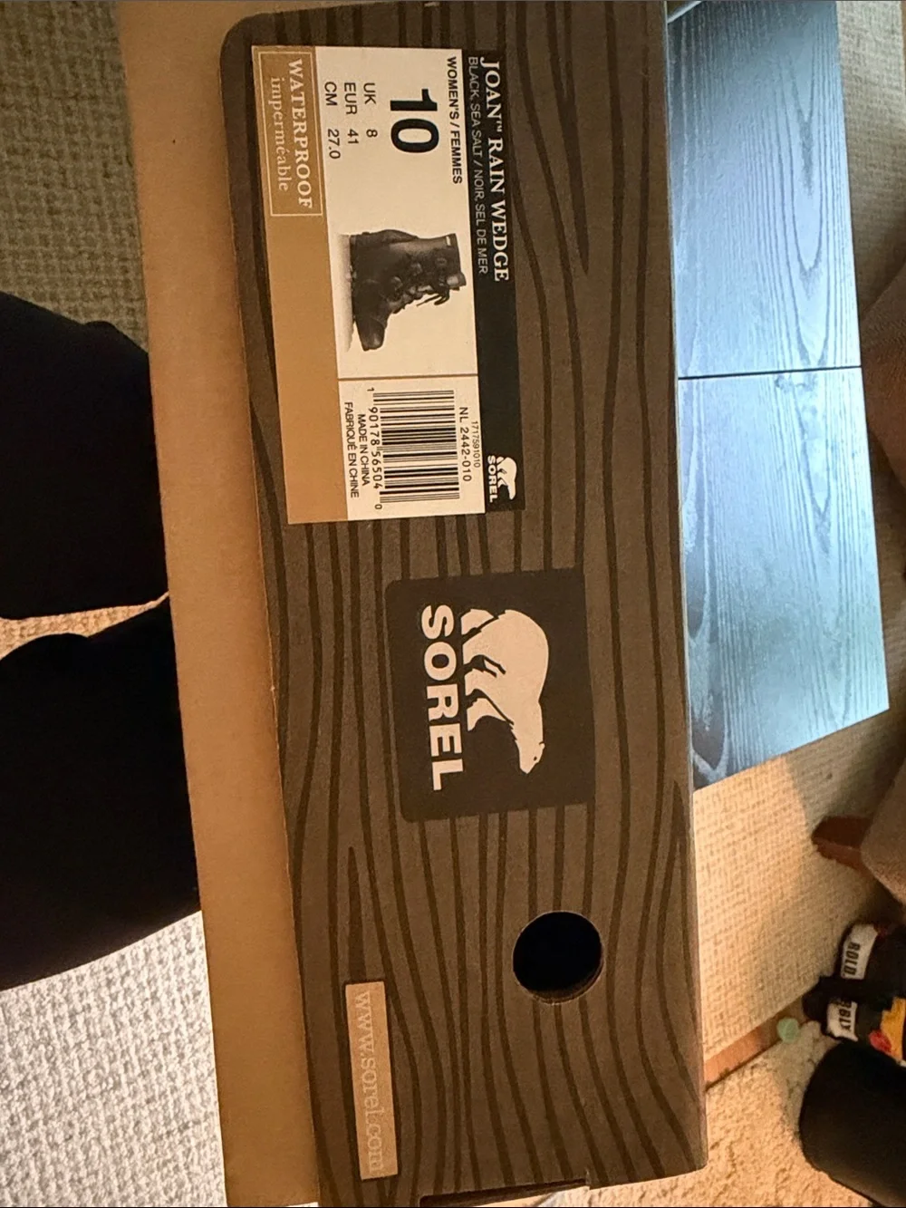 Sorel Women’s Joan Rain Wedge Waterproof Boots